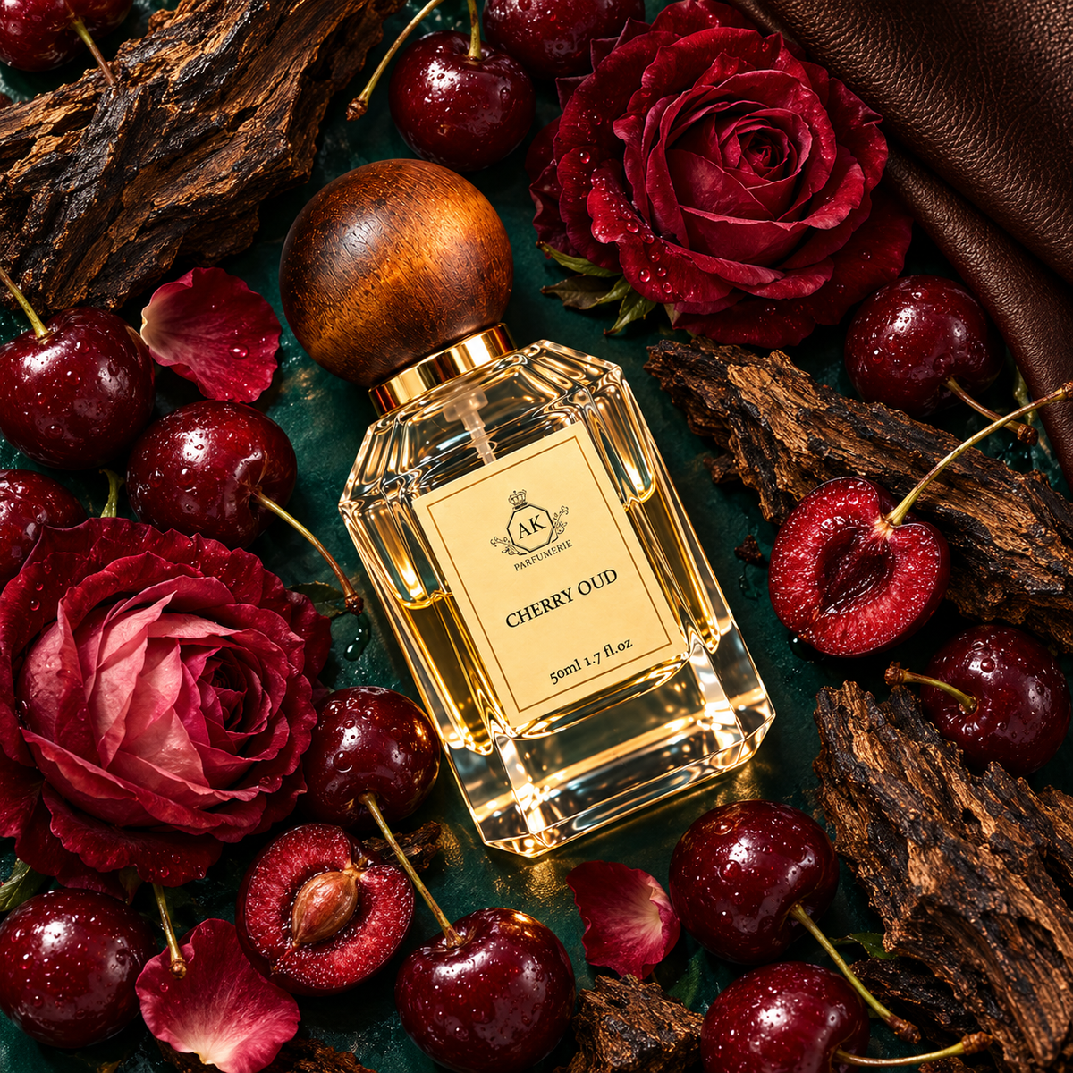 Oud Cerise – Eau de parfum AK FRAGRANCES, vue 2