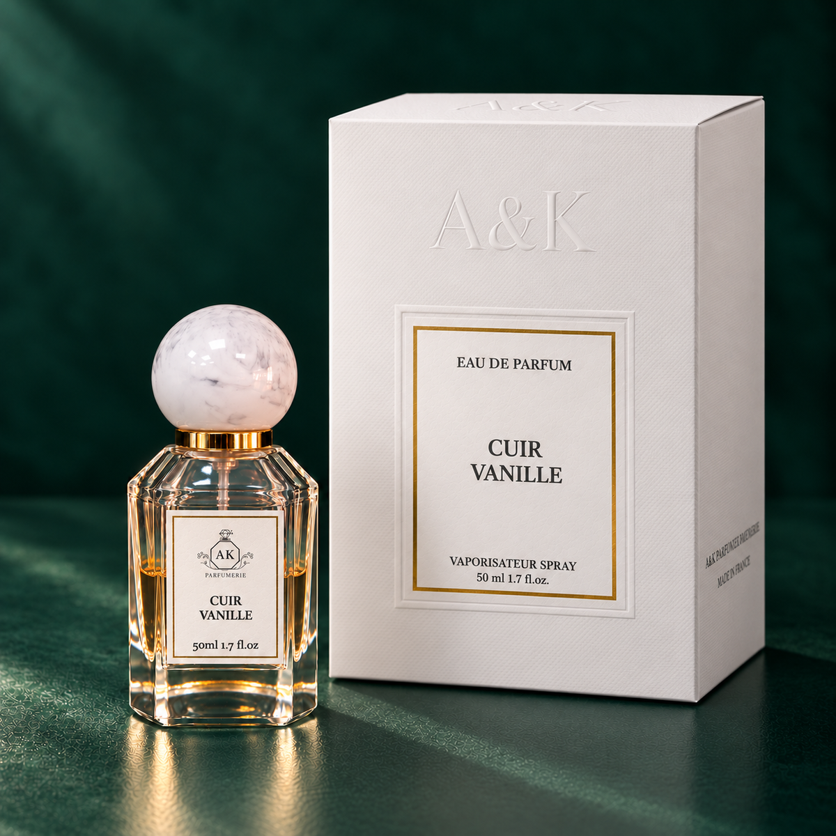 Cuir Vanille – Eau de parfum AK FRAGRANCES, vue 3