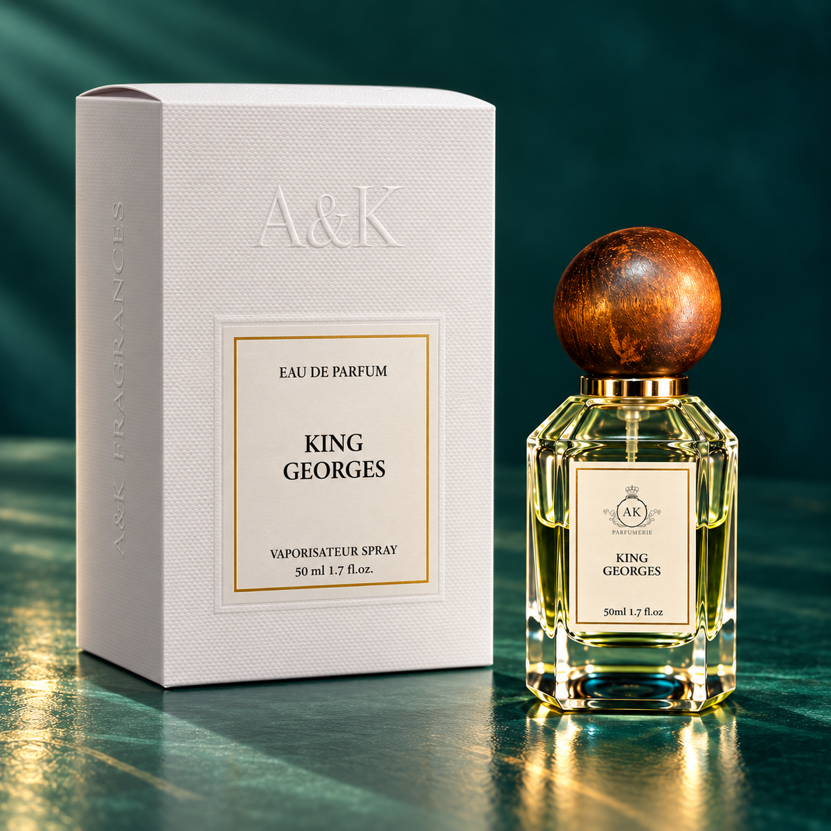 King Georges – Eau de parfum AK FRAGRANCES, vue 3