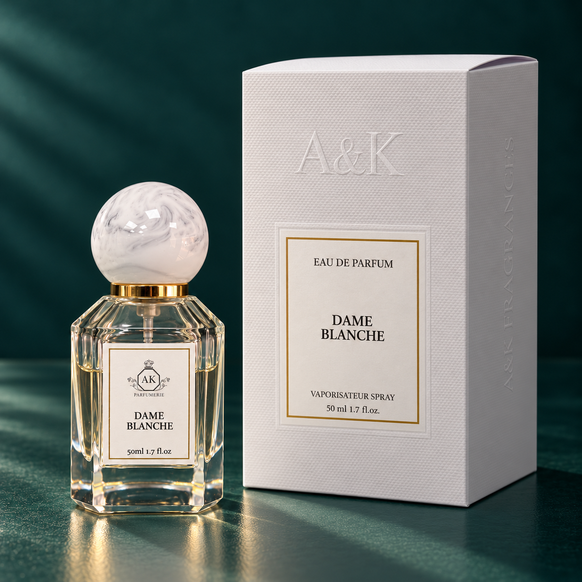 Dame Blanche – Eau de parfum AK FRAGRANCES, vue 3