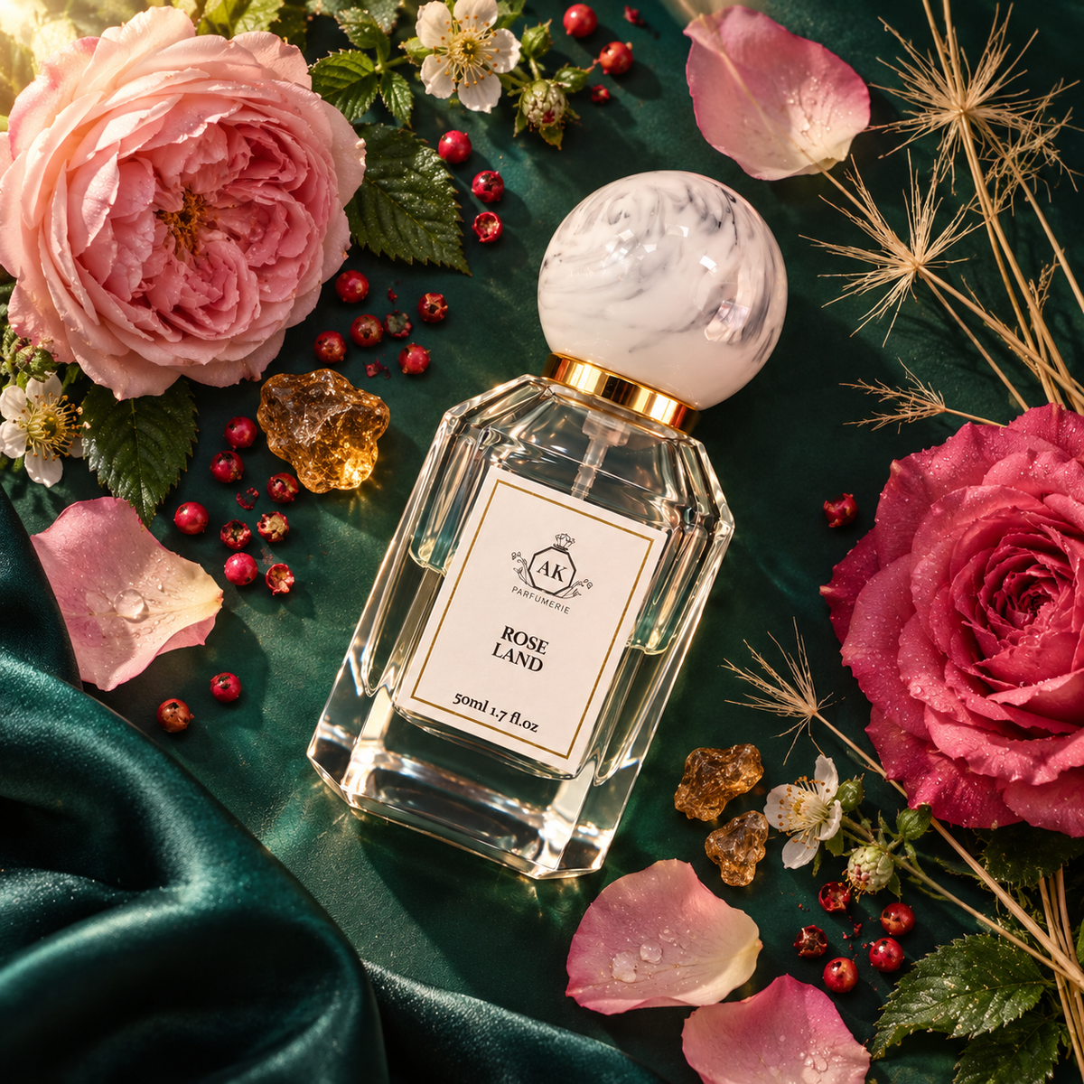 Rose Land – Eau de parfum AK FRAGRANCES, vue 2