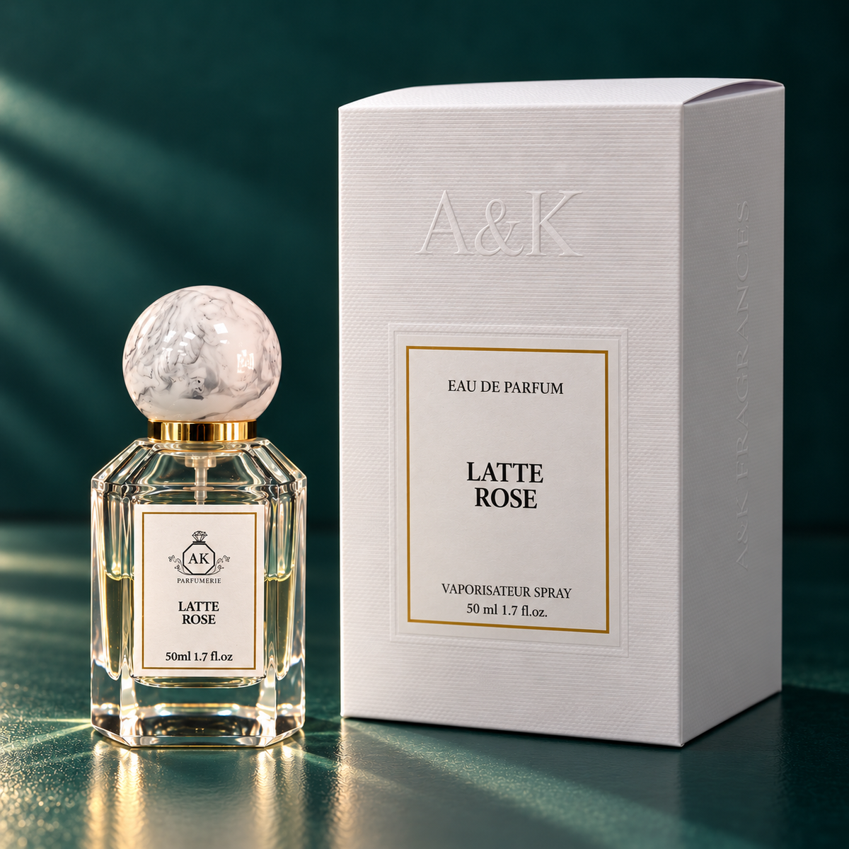 Latte Rose – Eau de parfum AK FRAGRANCES, vue 3