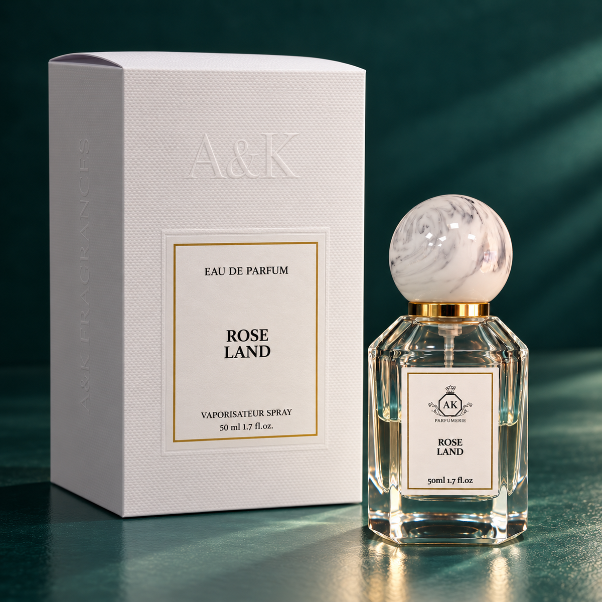 Rose Land – Eau de parfum AK FRAGRANCES, vue 3