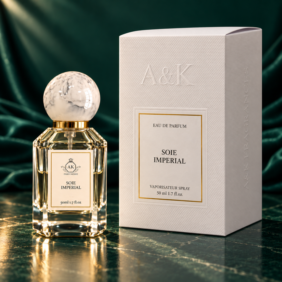 Soie Impérial – Eau de parfum AK FRAGRANCES, vue 3